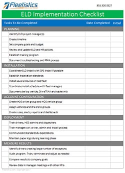 ELD-Implementation-Checklist