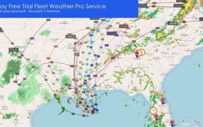 Fleet Tracking with Weather Radar