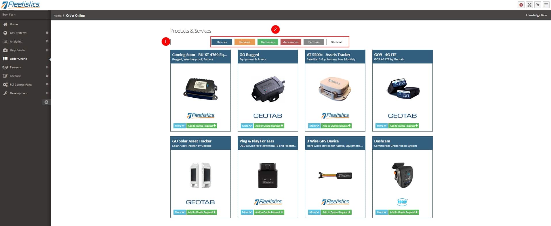 Fleet Tracking Service Admin