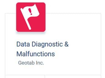 Data Diagnostic & Malfunctions report