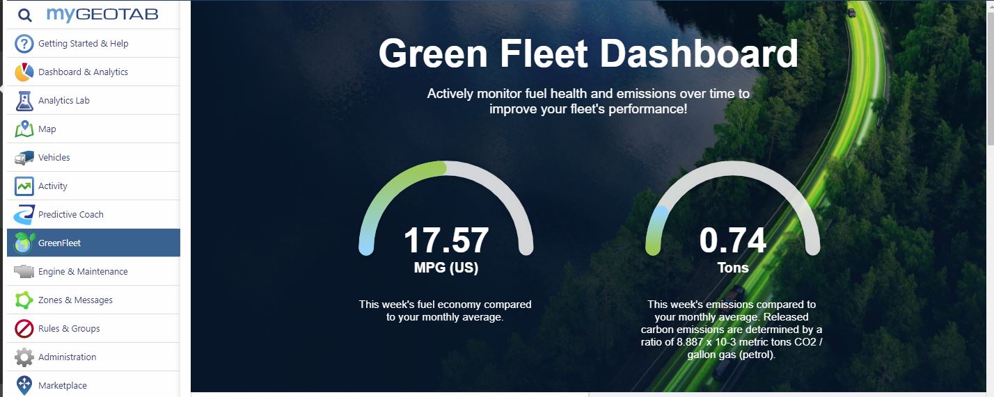 Green Fleet Dashboard