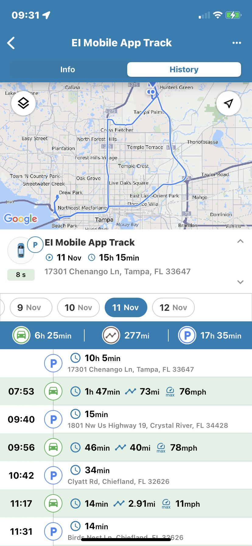 Mobile App Tracking for Fleets