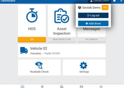 Geotab ELD Mobile App Add Drivers