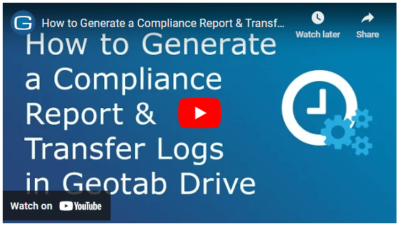 Generating a Compliance report