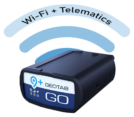 Geotab GPS tracker with WiFi