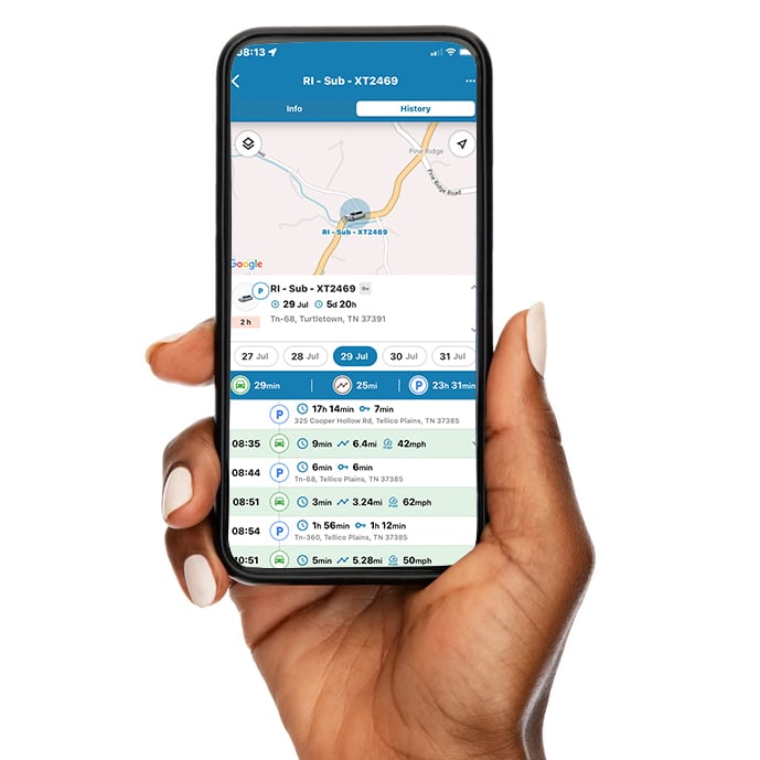 Mobile App Tracking for Fleets
